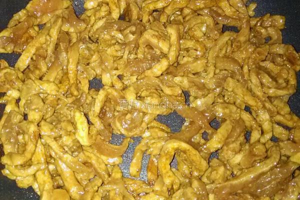 沙茶瘦肉丝的做法图解6