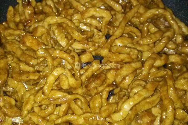 沙茶瘦肉丝的做法图解7