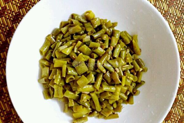 自制酸豆角的做法图解6