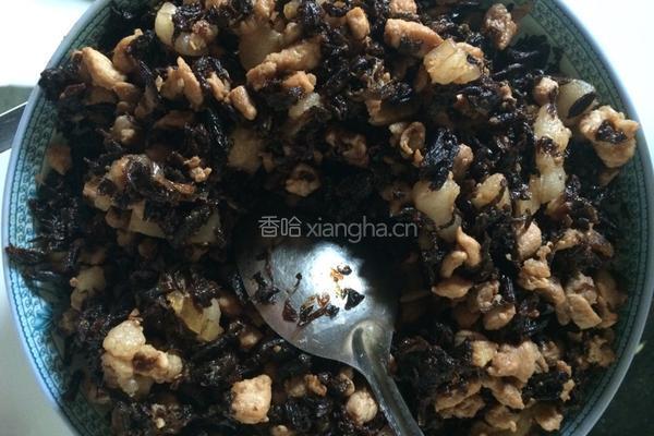 梅干菜饼的做法图解1