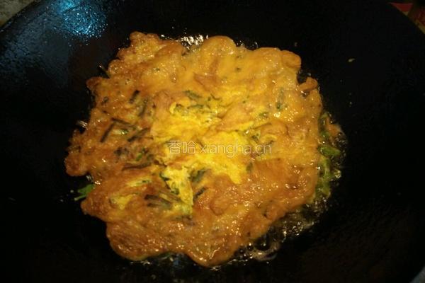韭菜煎蛋的做法图解8