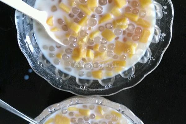 芒果西米露的做法图解5