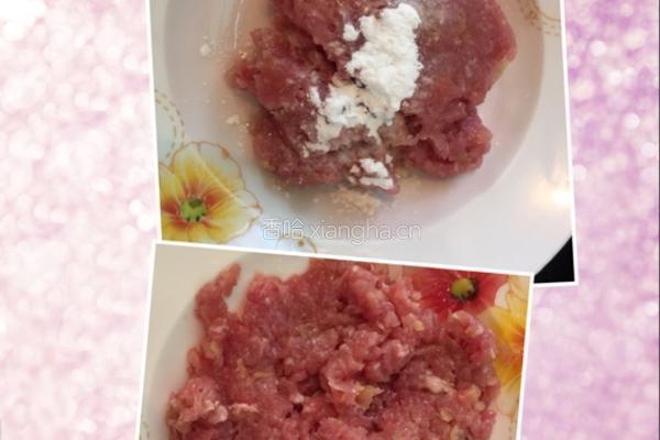冬菜肉末炒苋菜的做法图解3