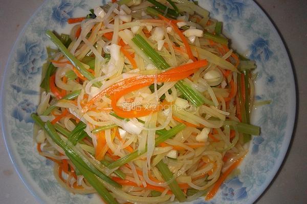 凉拌土豆丝的做法图解9