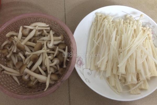蛤蜊鲜菌羹的做法图解2
