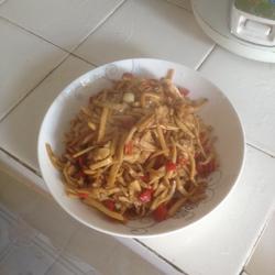 杏狍菇炒肉