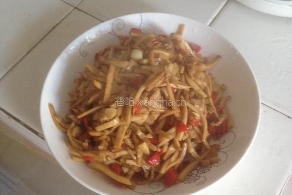 杏狍菇炒肉
