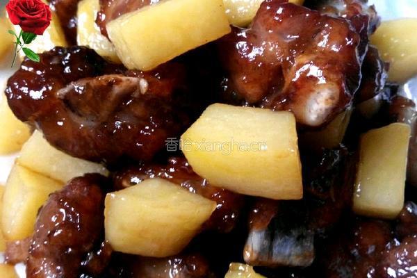 糖醋土豆排骨的做法图解9