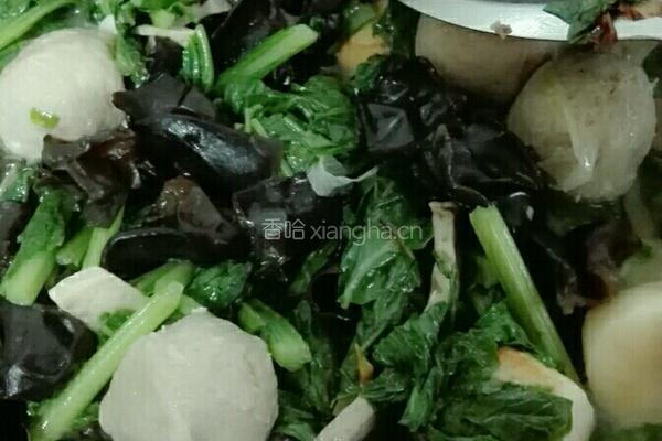 水东芥呛肉丸的做法图解4