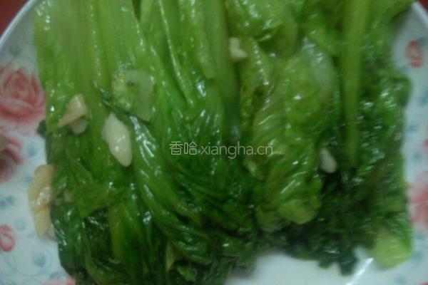 蚝鲍生菜的做法图解5