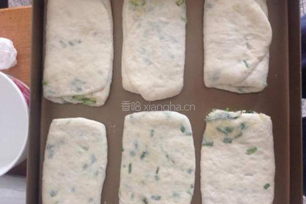 葱香发面饼的做法图解7