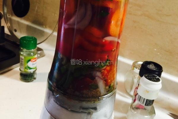 西班牙蔬菜冷汤的做法图解5