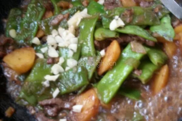 牛肉丝土豆烧豆角的做法图解9