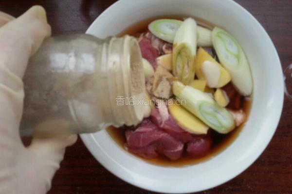 羊肉片氽冬瓜的做法图解6