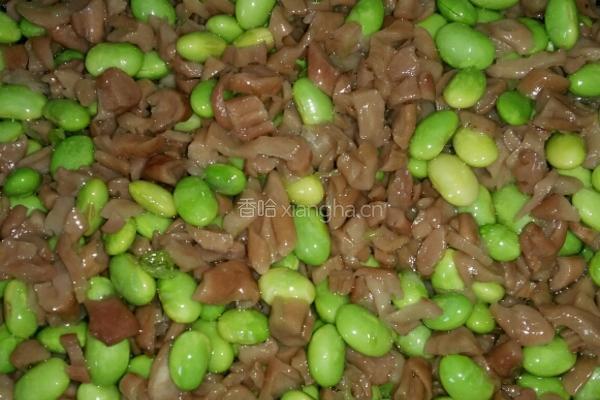 菜籽油炒萝卜干毛豆的做法图解7