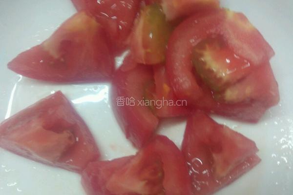 番茄炒西兰花的做法图解3