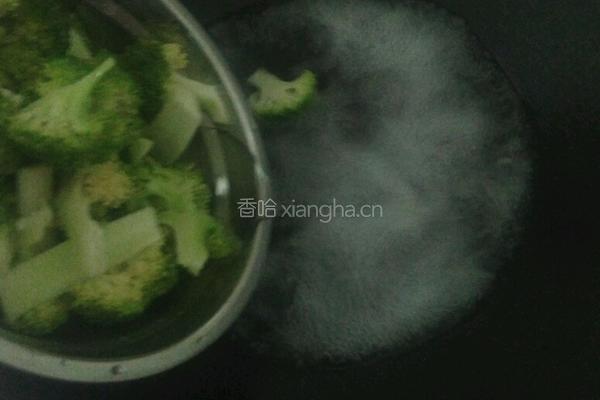 番茄炒西兰花的做法图解6