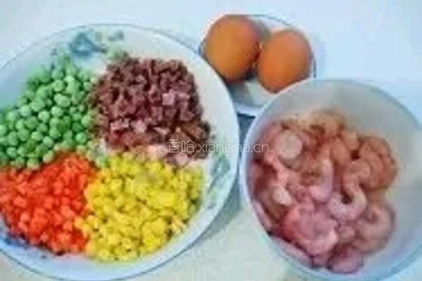 扬州炒饭的做法图解1