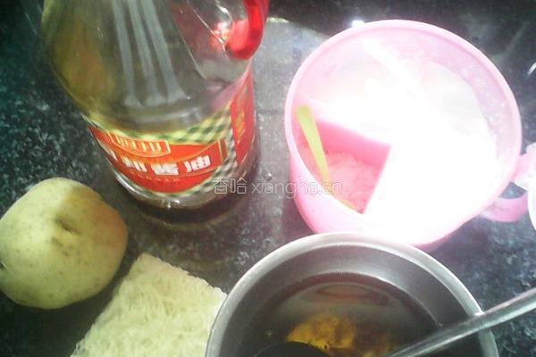 土豆炒粉丝的做法图解3