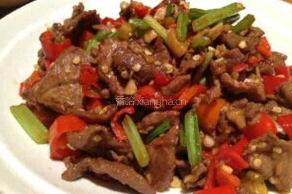 小炒黄牛肉
