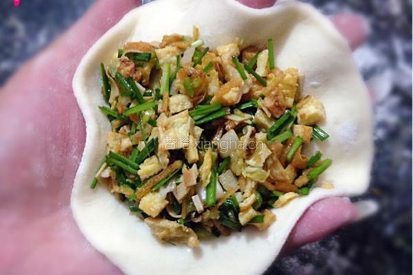 韭菜烙饼的做法图解6