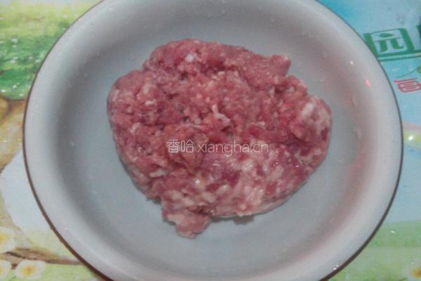 肉包子的做法图解2