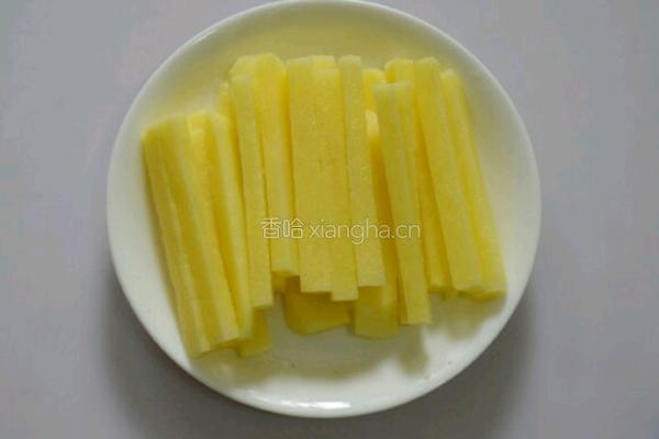 炸薯条的做法图解1