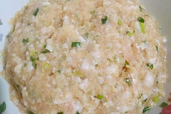 水晶萝卜肉馅煎饺的做法图解5