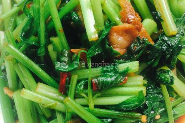 芹菜炒肉的做法图解6