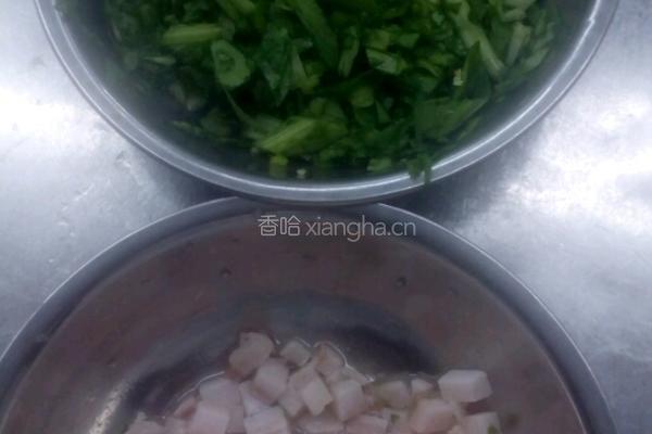 老妈咸肉菜饭的做法图解1