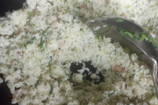 老妈咸肉菜饭的做法图解4