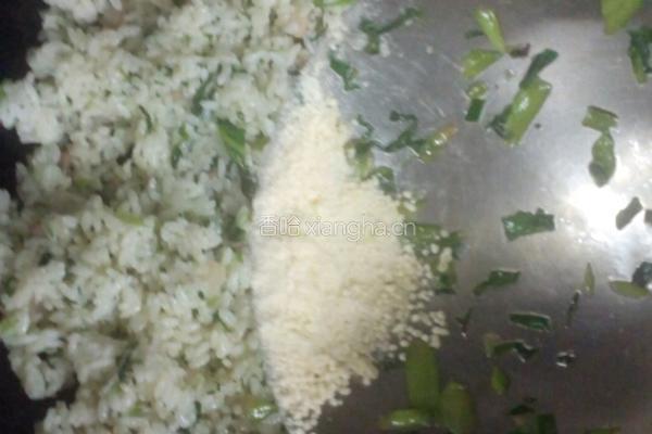 老妈咸肉菜饭的做法图解5