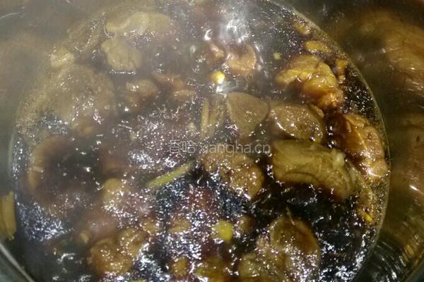 酱烧腿芯肉的做法图解5