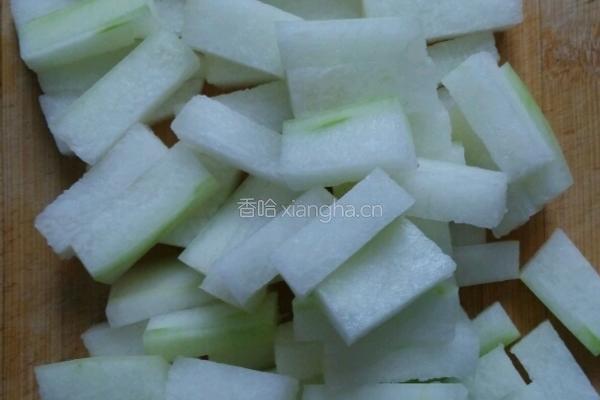 蜜汁冬瓜条的做法图解2