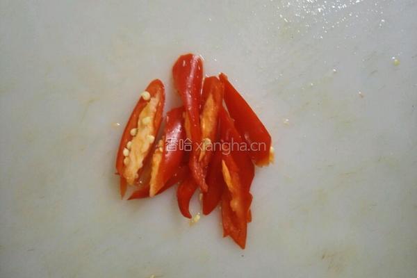 蒜薹炒肉肠的做法图解3