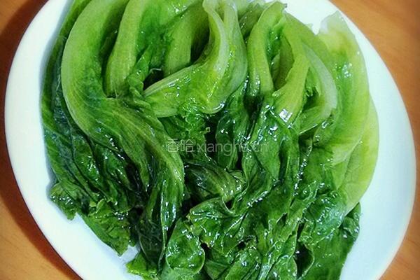 蚝油玻璃菜的做法图解4