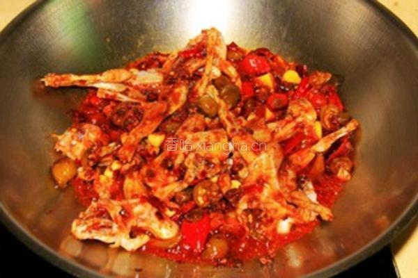 水煮牛蛙的做法图解6