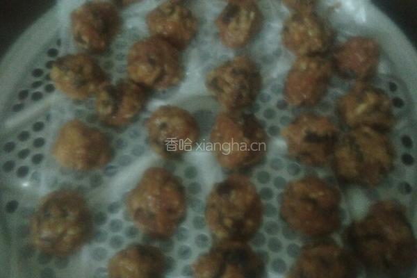 香菇丸子的做法图解7