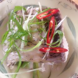清蒸青鱼腹的做法[图]