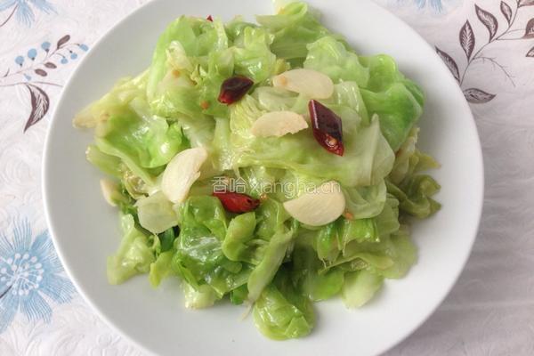 手撕包菜的做法图解6