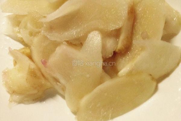 猪肉爆杏鲍菇的做法图解7
