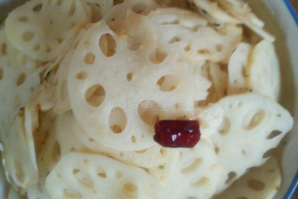 糖醋莲菜。的做法图解4