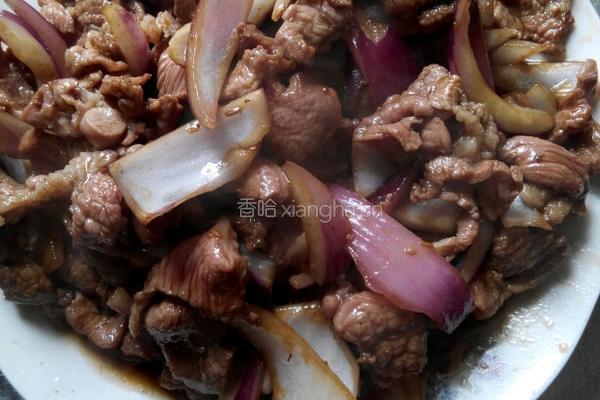洋葱爆羊肉的做法图解7