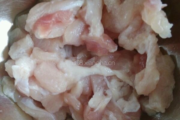 茭白炒肉丝的做法图解1