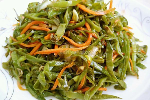 清炒豆角丝的做法图解10