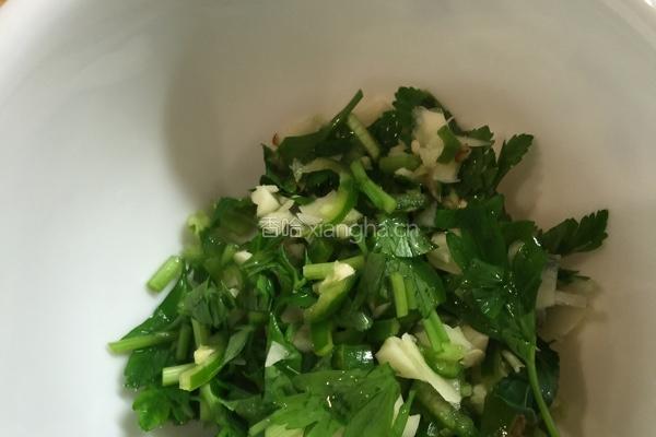 宁宁瘦身鸡肉沙拉的做法图解5