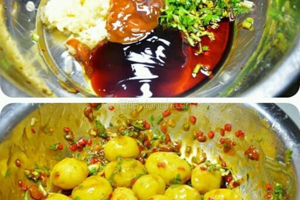 蒜泥酱香小土豆的做法图解2