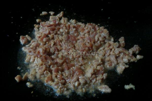 三丁炒饭的做法图解4