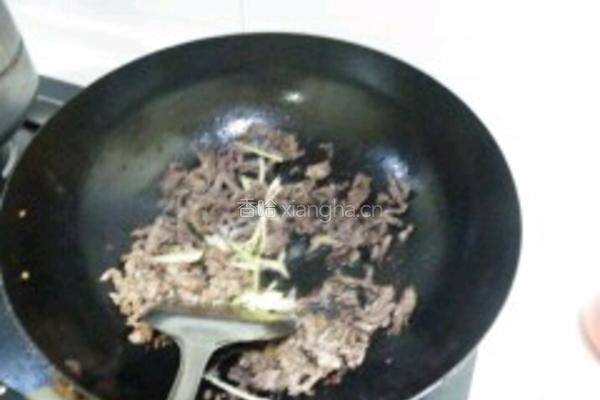 干煸牛肉丝的做法图解7