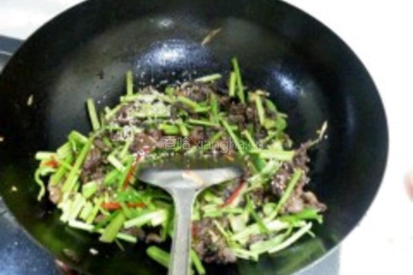 干煸牛肉丝的做法图解10